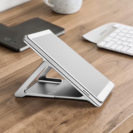 Hushy Foldable Aluminum Tablet Stand