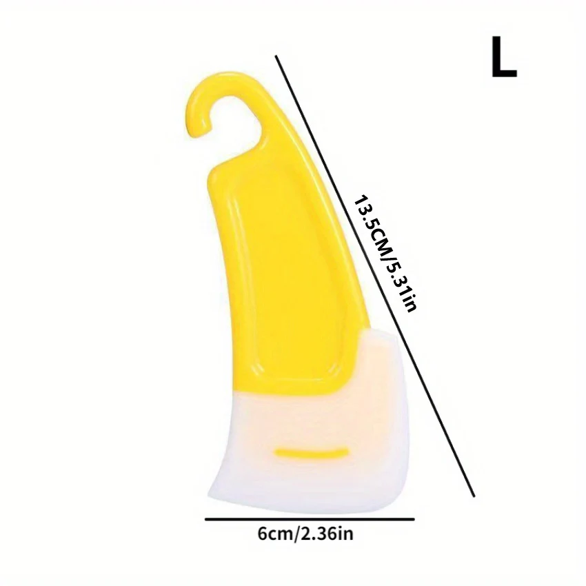 （20 pcs）Japanese Silicone Scraper Dishwasher Scraper Kitchen Multifunctional Scraper Non-Stick Pan Cleaning Scraper Cleaning