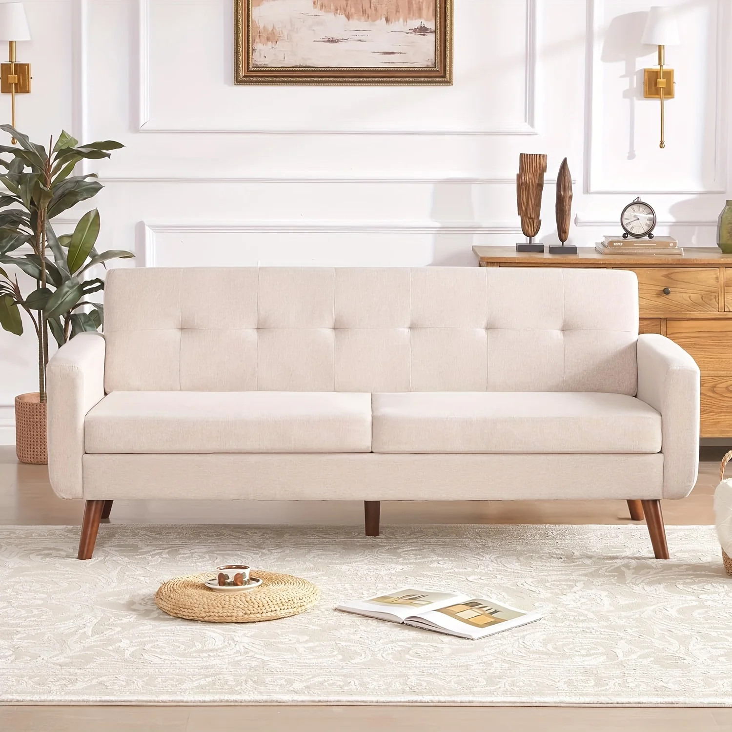 Small Upholstered Love Seat Furniture Tbfit 65\